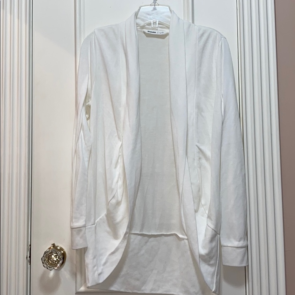 NWOT White slouchy sweater